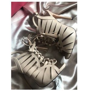 Charlotte Russe Nude High Heels